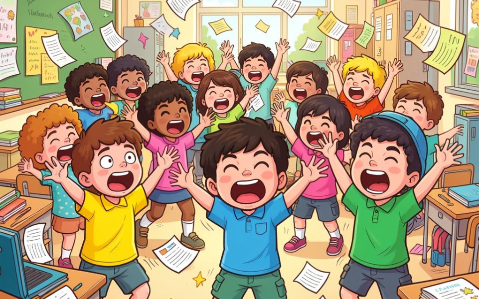 Child Screams Because They Can’t Find Words