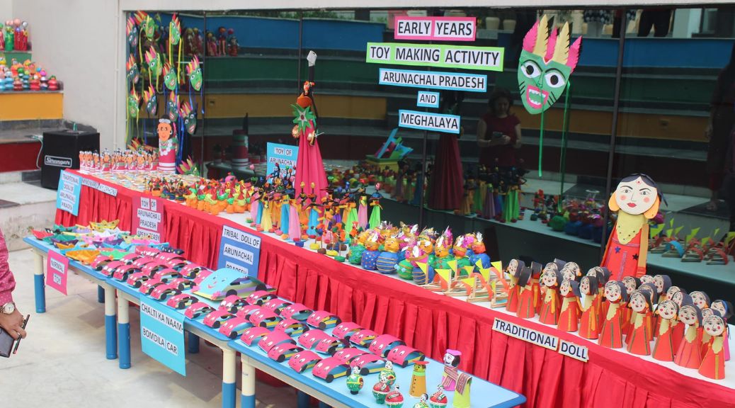 Toy Mela celebrated in school by Early Years students and teachers