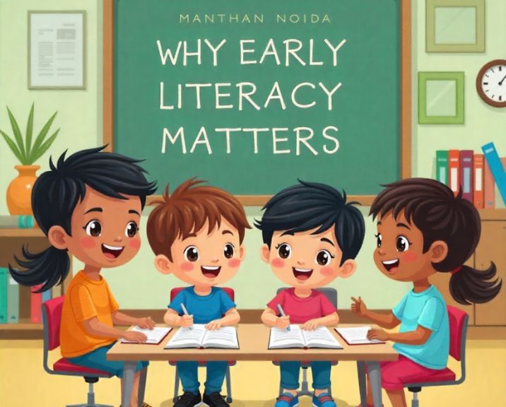 Why Early Literacy Matters at Manthan Noida