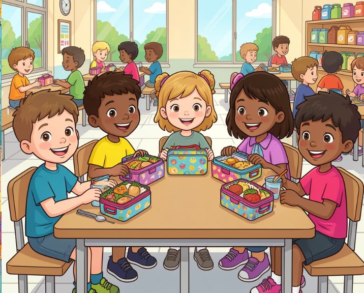 Healthy Lunchboxes Little Learners Finish