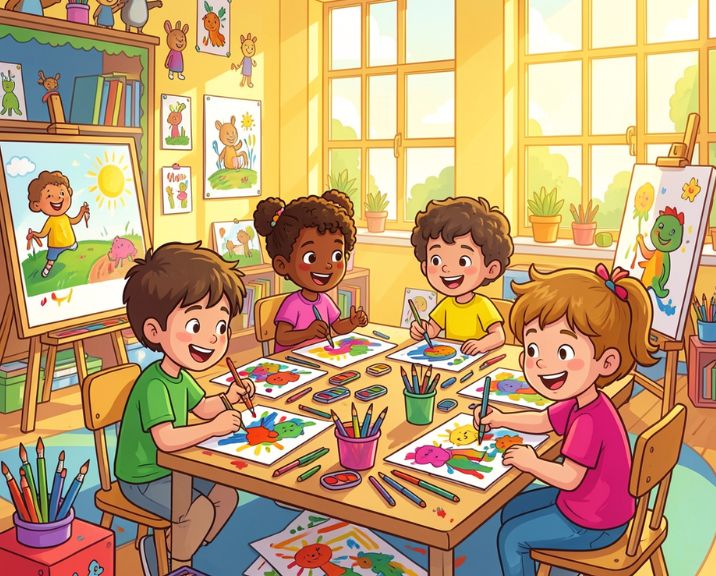 Creative Learning with Arts and Crafts in Early Years
