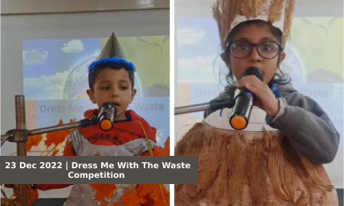 Dress Me With The Waste Competition